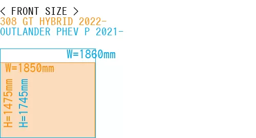 #308 GT HYBRID 2022- + OUTLANDER PHEV P 2021-
